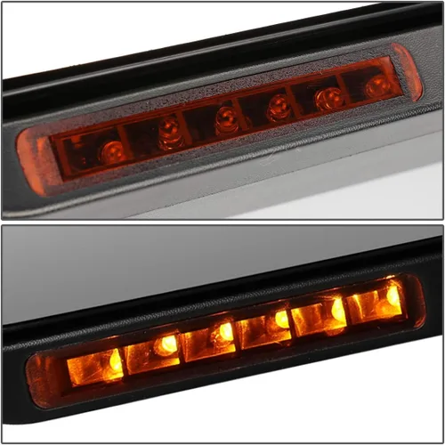 Vista 5 de Auto Dynasty Espejo retrovisor lateral izquierdo del conductor – Ajuste manual – con señal de giro LED – Vidrio no calentado – Compatible con Ford