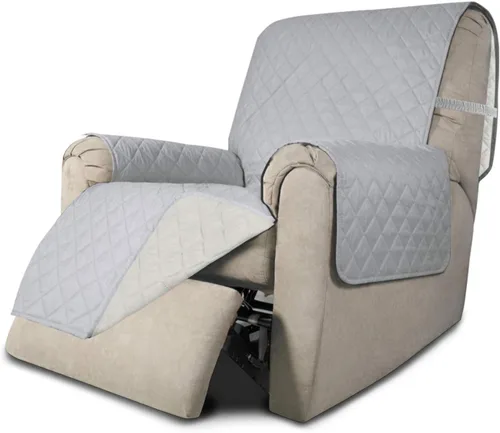 Vista 925 de Easy-Going - Funda reversible para sofá reclinable, resistente al agua, protector de muebles con correas elásticas, para mascotas y niños