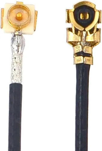 onelinkmore U.FL - Cable U.FL macho a hembra, cable coaxial WiFi de baja pérdida, cable de extensión coaxial UFL/u.fl RF de 23 pulgadas, paquete de 2