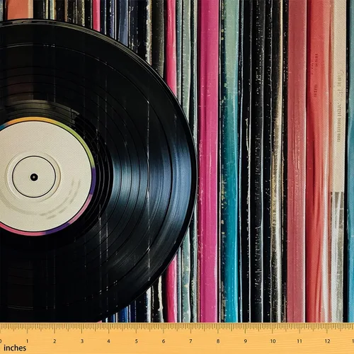 Vista 28 de jejeloiu The Yard - Tapicería de vinilo retro de los años 83 para sillas, tocadiscos de 3 yardas para proyectos de bricolaje en el hogar, decoración