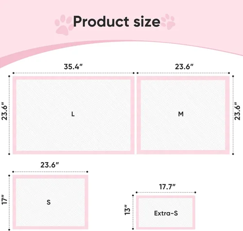 Vista 2 de Almohadilla de entrenamiento súper absorbente a prueba de fugas para perros y cachorros, almohadillas desechables para cachorros