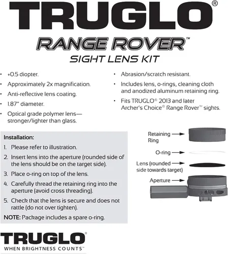 Vista 7 de Truglo Range Rover Archery Optics Mano izquierda