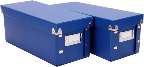 Vista 14 de Snap-N-Store Caja de almacenamiento de CD – Paquete de 1/2 – Soporte duradero para discos con tapa para almacenar discos