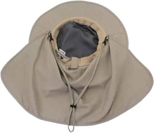 Vista 55 de Home Prefer Sombrero para sol para el aire libre con protección UV, secado rápido, unisex con solapa para proteger el cuello