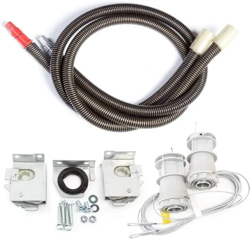 Vista 4 de Wayne Dalton Torquemaster Spring – Convierte original a más resorte mejorado y piezas, 7 pies de alto/entre 50 y 59 libras, resorte único