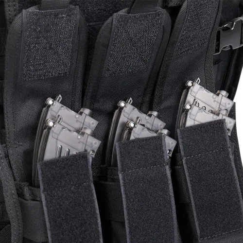 Vista 7 de Chaleco GZ Xinxing táctico para paintball, color negro