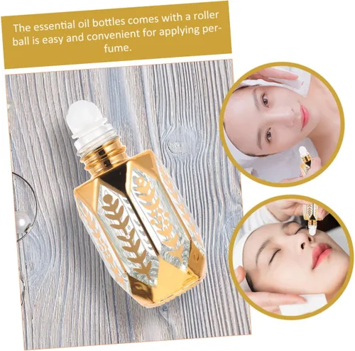 Vista 9 de GLEAVI 12 piezas Essential Ml Mini Fragancia Exquisita Pequeña Er Perfume Recargable Plástico Aceite DIY Sub-ing Perfumes Bálsamos En Oro