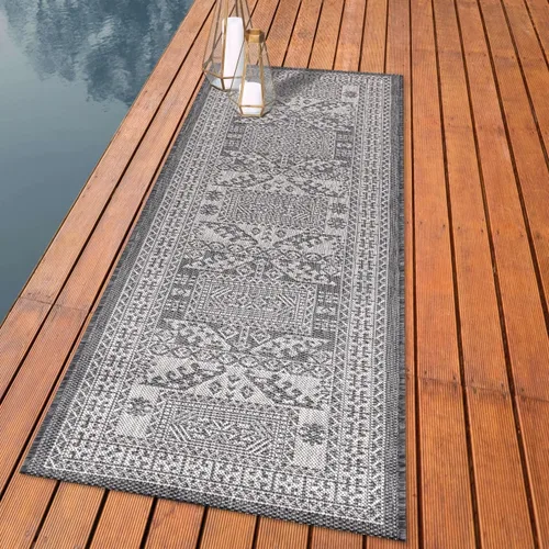 Vista 26 de Keen Home Design - Alfombra de pasillo para terraza al aire libre - 2x10 Lavable para interior/exterior para patio, cocina, balcón, playa, jardín