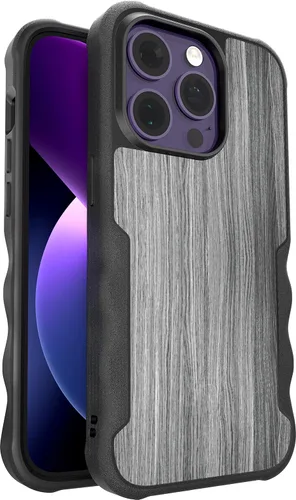 Vista 9 de Smartish® funda protectora magnética para iPhone 14 - Funda Gripzilla compatible con MagSafe [Resistente + Dura] Funda blindada de agarre pesado