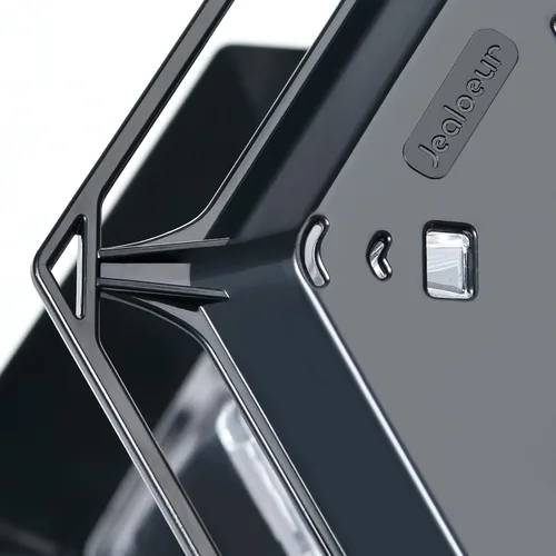 Vista 4 de Jealoeur Comederos para pájaros para exteriores Comedero para pájaros colgante para pájaros salvajes, semillas, negro