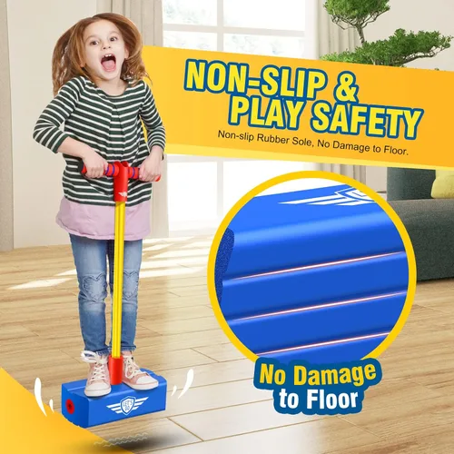 Vista 7 de CUUGO LET'S GO! CG Foam Pogo Jumper para niños - Regalos divertidos