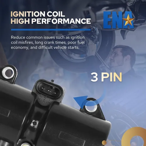 Vista 5 de Paquete de bobinas de encendido para Chevrolet, Pontiac, Suzuki, Daewoo, compatible con C1480 UF503