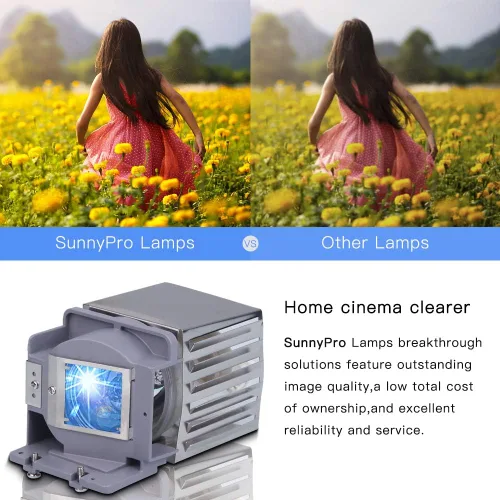 Vista 3 de XIM LAMP-070 Lámpara de proyector con vivienda, compatible con INFOCUS IN122 IN124 IN124ST IN125 IN126