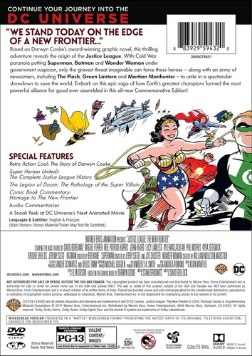 Vista 2 de Justice League New Frontier Comm. Ed.