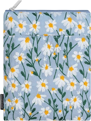 Vista 14 de Dadanism Funda acolchada de flores bordadas de 6 a 7 pulgadas para Kindle Paperwhite de 7 pulgadas, Kindle Colorsoft de 7 pulgadas, Kindle de 6