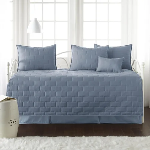 Vista 13 de Brickyard Collection - Calidad prémium, suave, resistente a las arrugas, la decoloración y las manchas, fácil cuidado, juego de funda para sofá