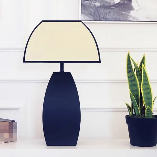 Vista 8 de Lamp for Desk Chinese Style Simple Bedroom Table Lamp Modern Personality Creative Retro Iron Bedside Lamp Living Room Decorative Table Lamp Desk