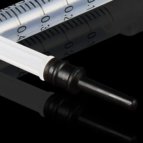 Vista 8 de Jeringa de 1 cc/ml con herramientas de laboratorio de aguja de 0.95 oz y 1/2 pulgadas, cada una envuelta individualmente, paquete de 20