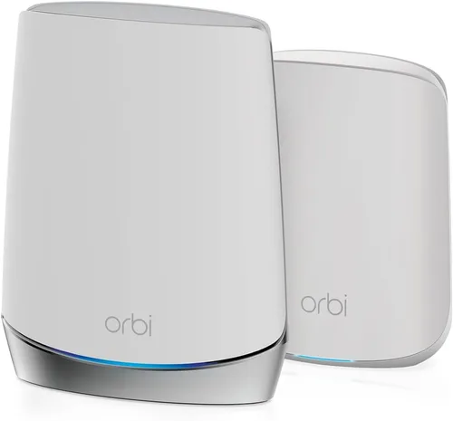 NETGEAR Orbi Sistema WiFi 6 de malla de tres bandas para todo el hogar (RBK652S) - Router + 1 extensor de satélite - Características de seguridad -