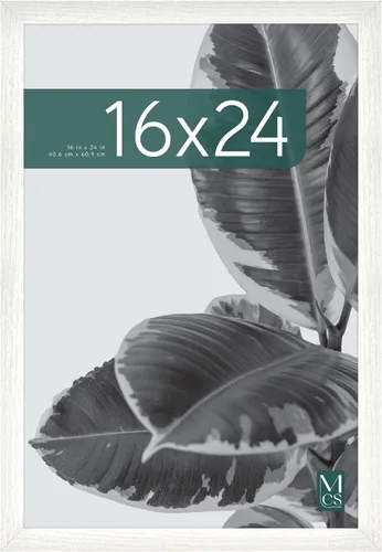 Vista 19 de MCS Studio Gallery Marco para Póster de 16x24 Pulgadas, Veta de Madera Negra, Madera Diseñada, Colgado Vertical y Horizontal en Pared, Marco Grande