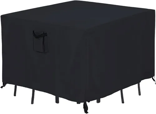 Vista 13 de ABCCANOPY Cubierta de Mesa Rectangular Cubierta de Mesa Universal Cubierta de Silla para Exteriores Impermeable y a Prueba de Polvo Resistente al