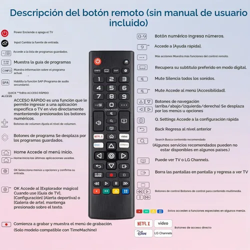 Vista 6 de para reemplazo remoto de TV Sony, con control de voz Mando a distancia Bravia