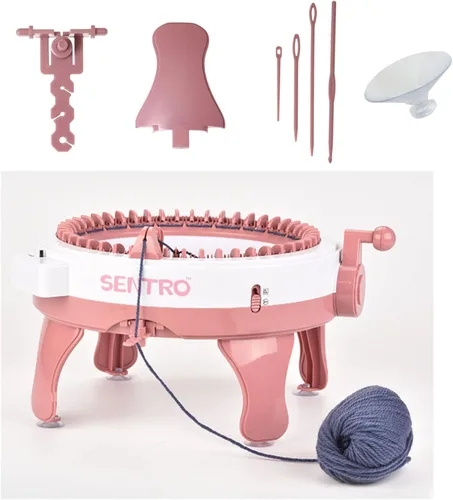 Vista 4 de RLECS Accesorios para máquina de tejer 14 en 1 compatibles con máquinas de tejer Sentro 22/32/40/48 y Jamit Loom