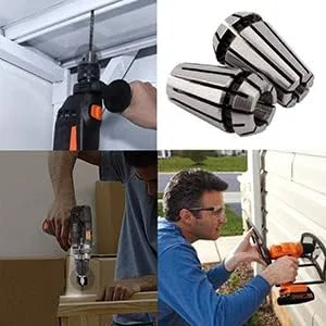 Vista 8 de Utoolmart ER20 0.512 in Spring Collet Chuck para máquina de grabado CNC Torno herramienta de fresado 1 unids
