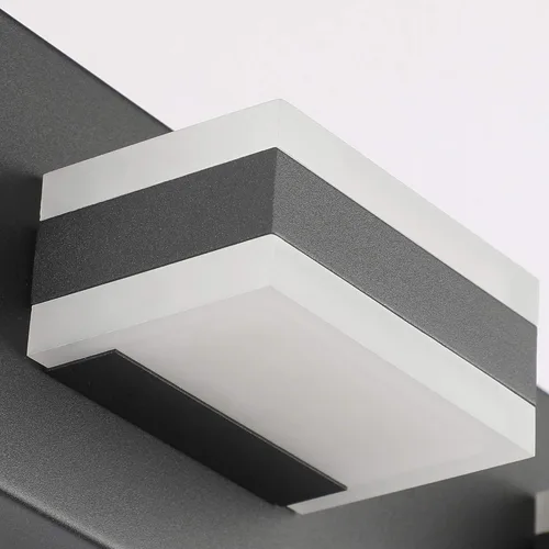 Vista 8 de SOLFART Luces de tocador de baño negras regulables LED modernas sobre el espejo, iluminación de baño negra para la pared del baño S8568 (5 luces)