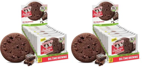 Vista 8 de Lenny & Larry's The Complete Crunchy Cookie, Chocolate Chip, 0.21 oz de proteína vegetal, vegana, sin OMG, bolsa de 4.25 onzas (paquete de 6)