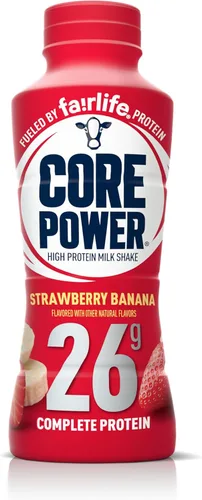 Vista 13 de Core Power fairlife - Batido de leche Core Power de alto contenido en proteínas, Fresa Plátano, 14 onzas líquidas (paquete de 12)