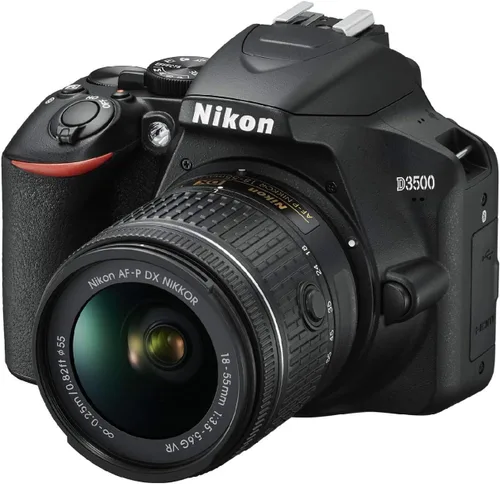 Vista 2 de Nikon D3500 W/ AF-P DX NIKKOR 18-55mm f/3.5-5.6G VR Black