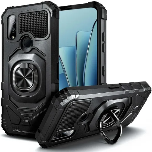 Rome Tech Funda diseñada para Kyocera DuraSport 5G UW (2021) con soporte, funda de armadura resistente con soporte, funda DuraSport 5G UW de grado