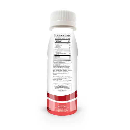 Vista 2 de BariatricPal 0.53 oz de proteína de suero de leche y colágeno listos para beber - Manzana (6 botellas)