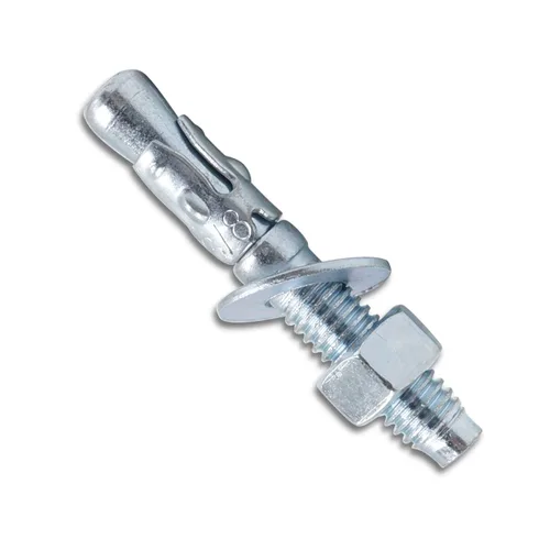 Vista 18 de Anclaje de cuña de 1/2" x 3-3/4", anclajes de hormigón chapados en zinc, sujetadores de pernos de expansión resistentes para ladrillos/bloques