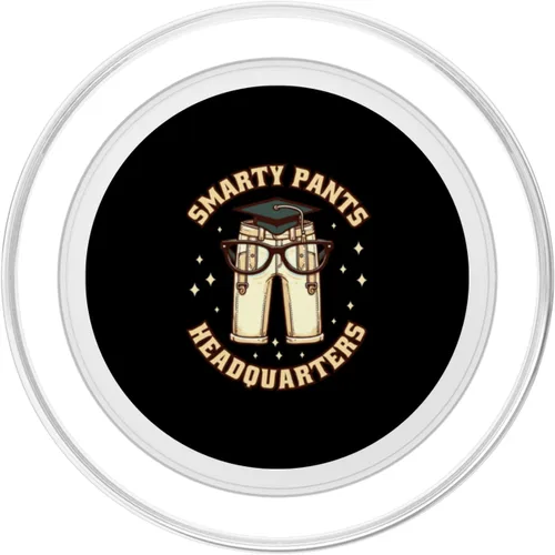 Vista 2 de Smarty Pant Headquarters Leader School PopSockets MagSafe PopGrip para iPhone