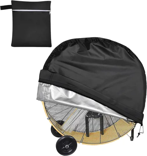 VEGARD Cubierta de ventilador de tambor industrial de 42 pulgadas, cubierta de ventilador para exteriores, cubierta de ventilador de tambor de