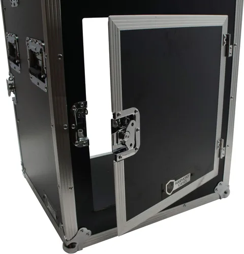 Vista 7 de Harmony Audio Case HCM12U DJ Pro Audio 10U Slant Top 14U Vertical Mixer Rack Case