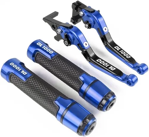 Vista 10 de DOUKI for Suzuki VStrom DL1000 2002 2003 2004-2016 V-Strom DL1000 Motorcycle Clutch Brake Lever Extendable Adjustable Foldable Levers Handlebar Black