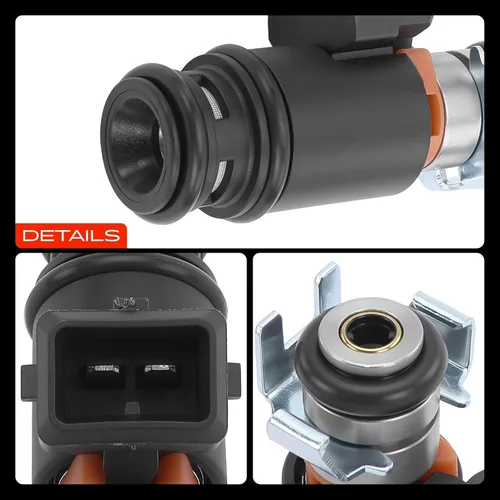 Vista 9 de A-Premium Inyectores de combustible de 5 agujeros compatibles con Volkswagen Jetta 1999-2001, Golf 1999-2001, EuroVan 1997 1999-2000, V6 2.8L