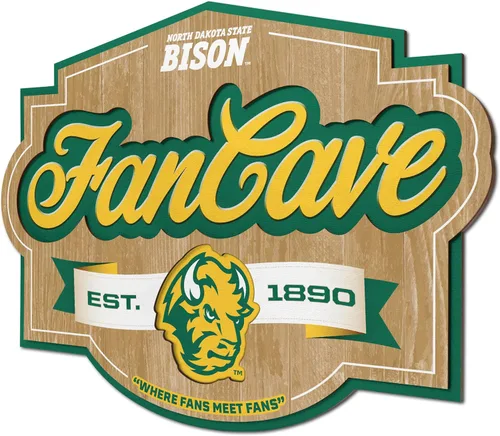 Vista 30 de YouTheFan - Letrero de cueva para fanáticos de la NCAA