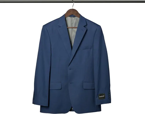 Vista 4 de Paquete de 30 perchas de madera maciza con barra antideslizante y muescas cortadas con precisión, gancho cromado giratorio de 360 grados, acabado