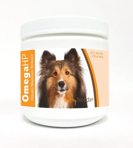 Vista 78 de Healthy Breeds Siberian Husky Omega HP - Masticables suaves para piel y pelaje, 90