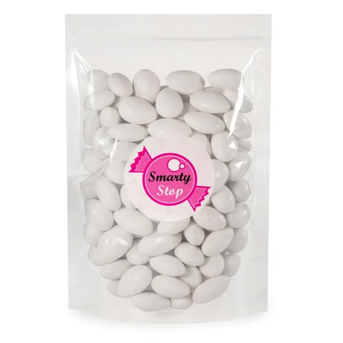 Vista 5 de Smarty Stop Jordan Almonds Candy - Almendras recubiertas de caramelo pastel, aperitivo comestible de confitería