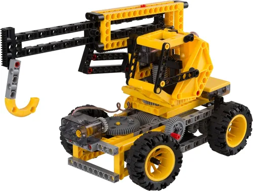 Vista 7 de Thames & Kosmos Máquinas de control remoto: vehículos de construcción Kit de vástago de experimento de ciencia e ingeniería Construye 8 modelos