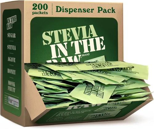 Stevia in the raw - Caja de edulcorante cero calorías 200 unidades (1 unidad)