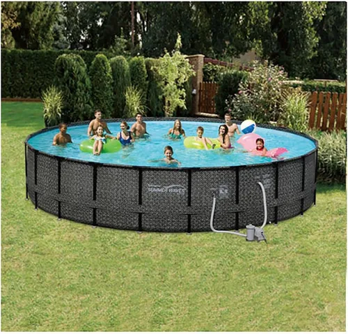 Vista 6 de Summer Waves Elite 24 x 52 Set de alberca para piso