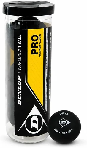 Vista 4 de Dunlop Sports Pro XX Squash Ball - 3-Ball Tube