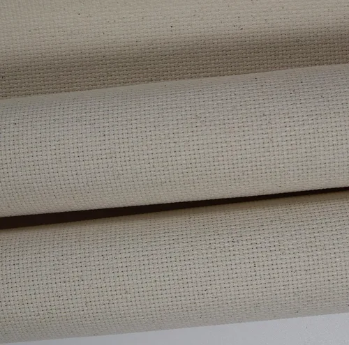 Vista 115 de KCS 2 piezas de tela de costura de algodón Aida de punto de cruz de 15 x 18 pulgadas (blanco antiguo, 14 unidades)