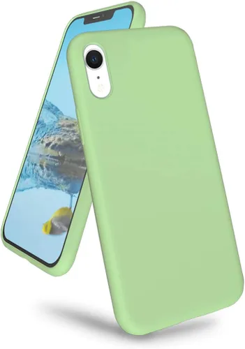 Vista 16 de K TOMOTO Compatible with iPhone XR Case, Drop Protection Liquid Silicone Gel Rubber Full Body Bumper Cover with Soft Microfiber Shockproof Phone